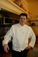 Creme brul&eacute;e poire chocolat par thierry Barot La Grange des Agapes Cogolin 